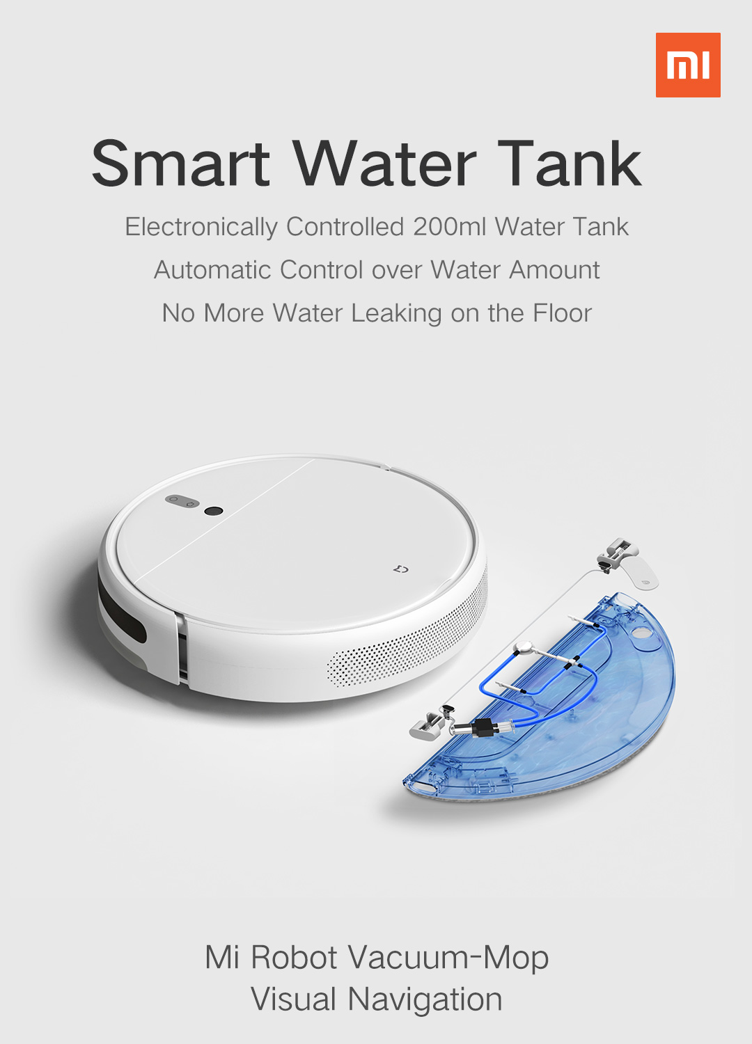 Marine Herrin Fernsehstation xiaomi mi robot vacuum mop water tank .